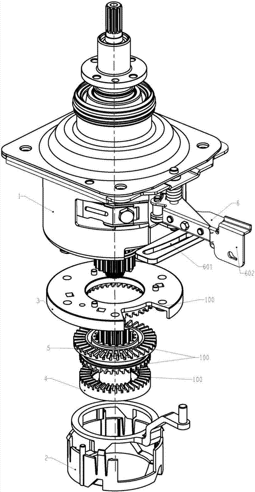 Washing machine and clutch mechanism thereof