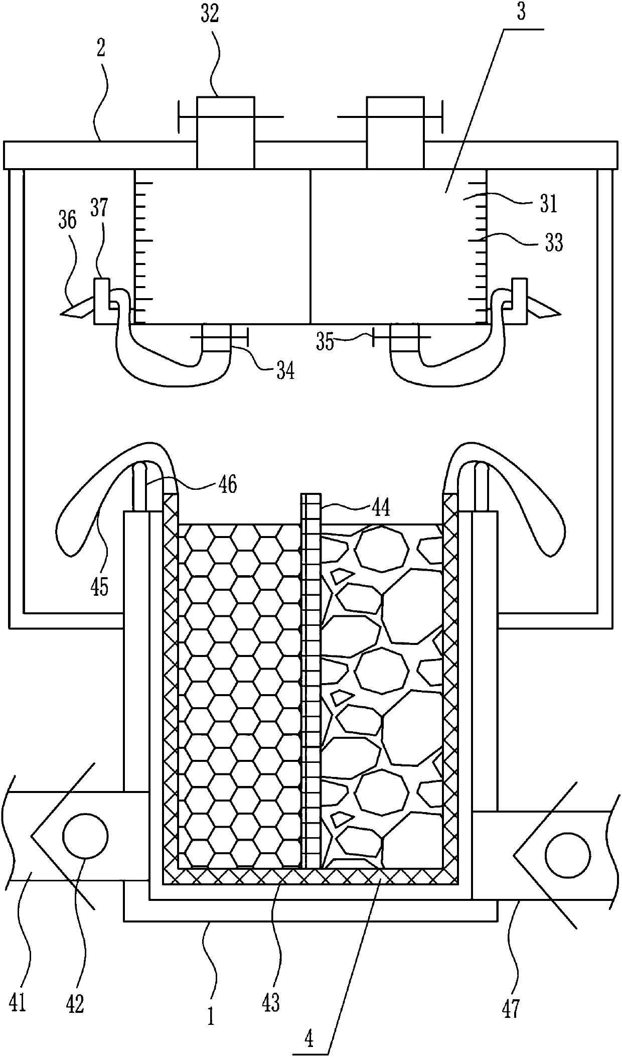 Seawater filtration equipment for seawater desalination