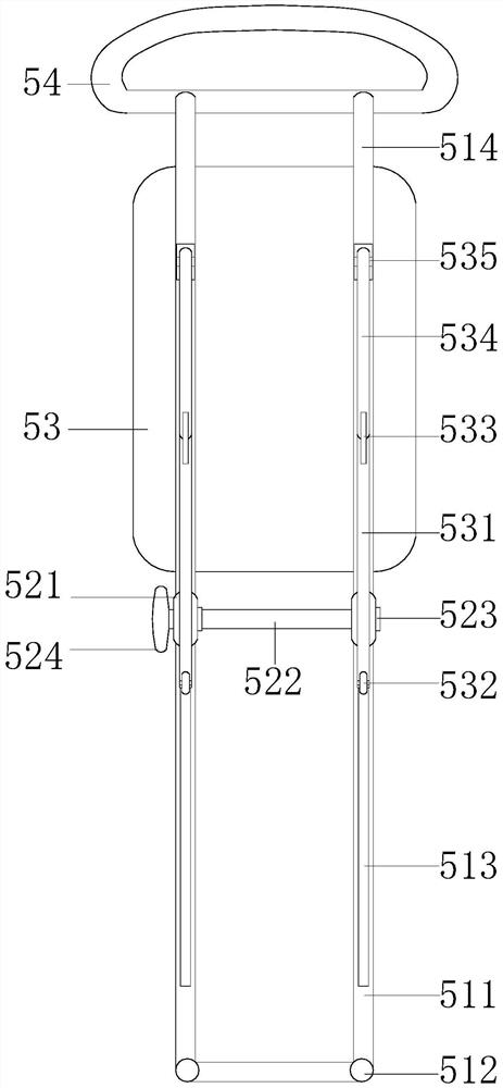 An ironing device that integrates hanging ironing and flat ironing and can pull clothes firmly under negative pressure