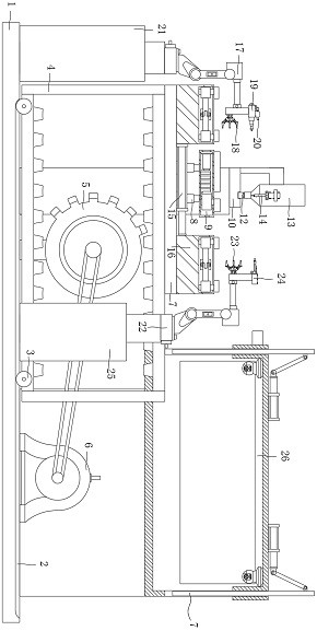 Hasp door lock machining equipment with performance detection function