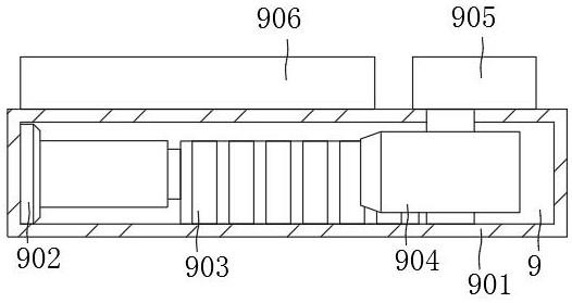 Hasp door lock machining equipment with performance detection function