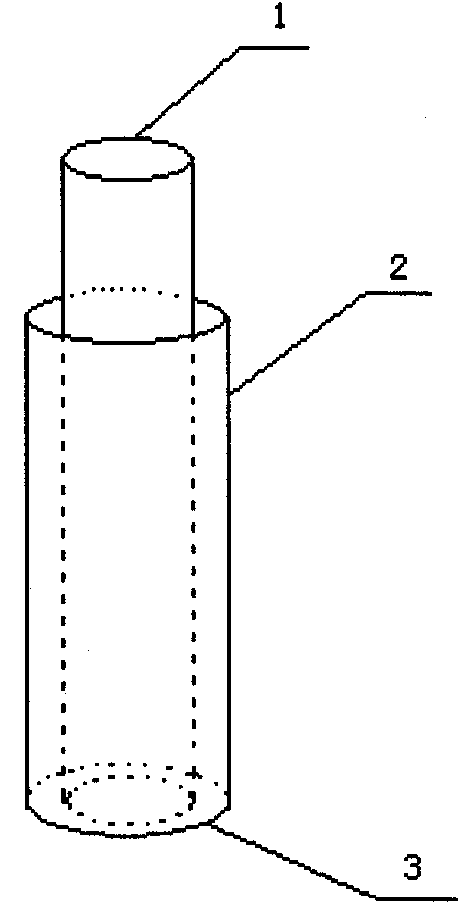 Small-caliber silk fibroin tubular material and preparation method thereof