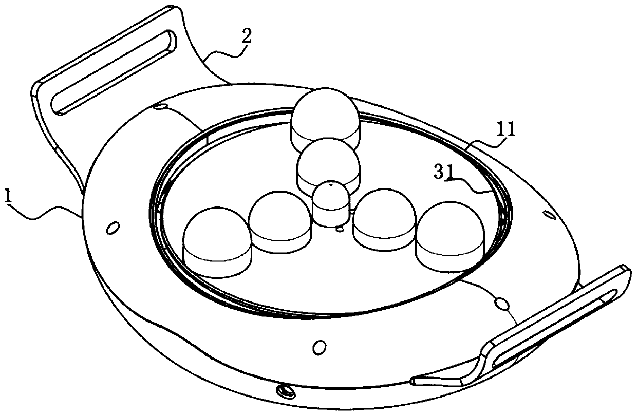 Abdomen massager