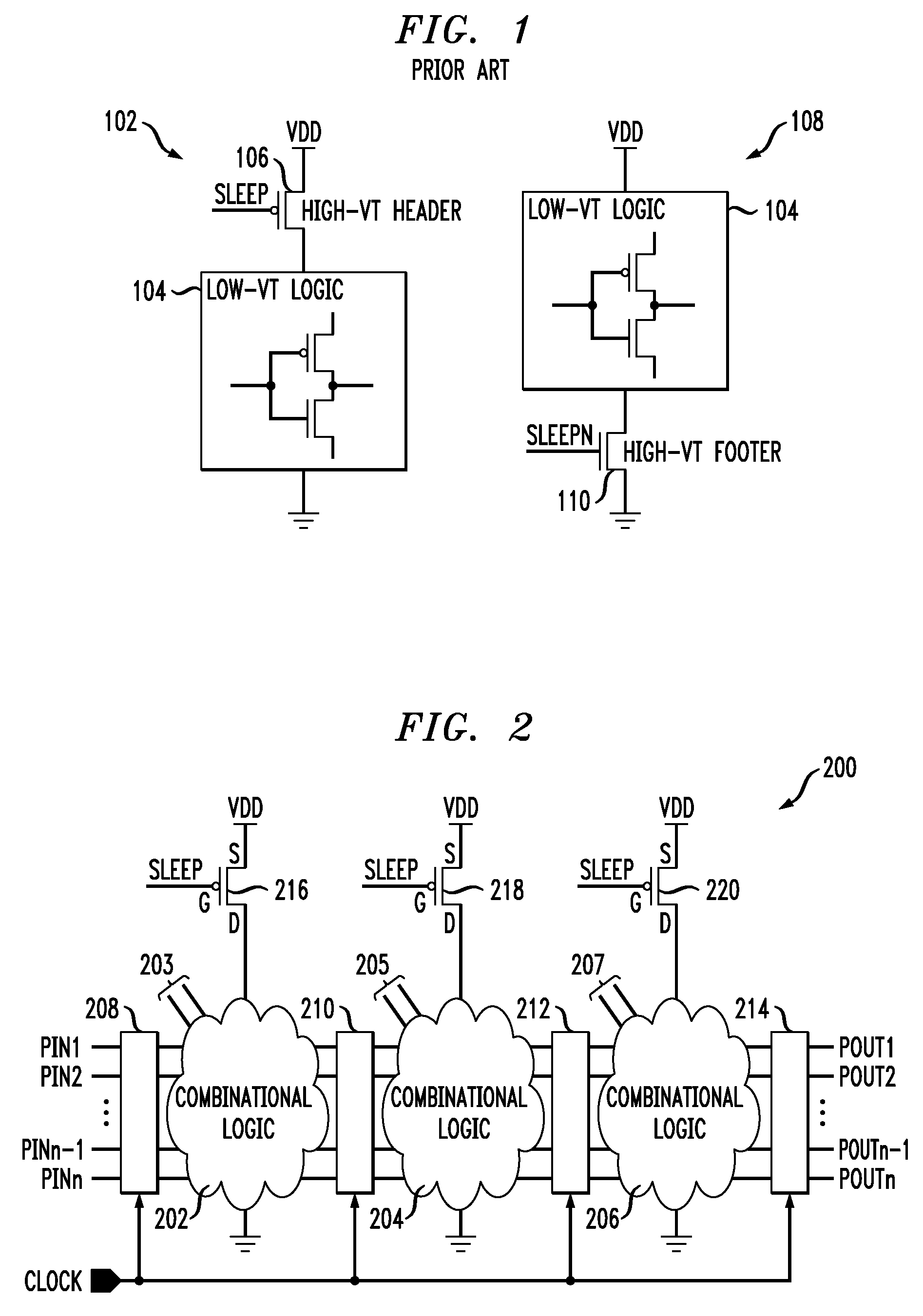 Fine-Grained Power Management of Synchronous and Asynchronous Datapath Circuits