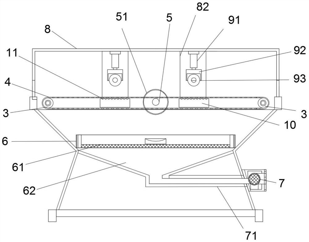 Plate negative pressure machining equipment