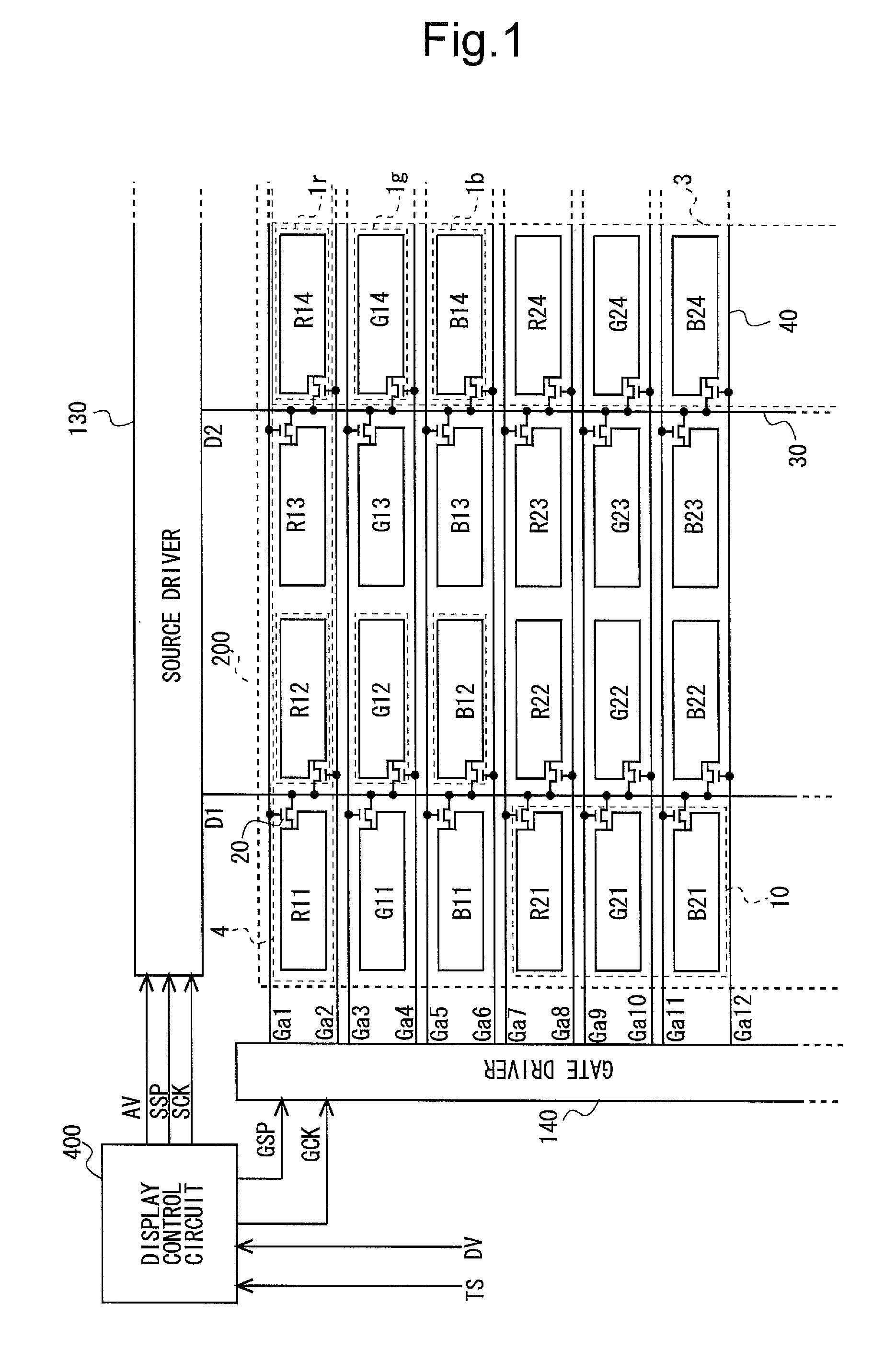 Display panel, display device, and method of driving the same