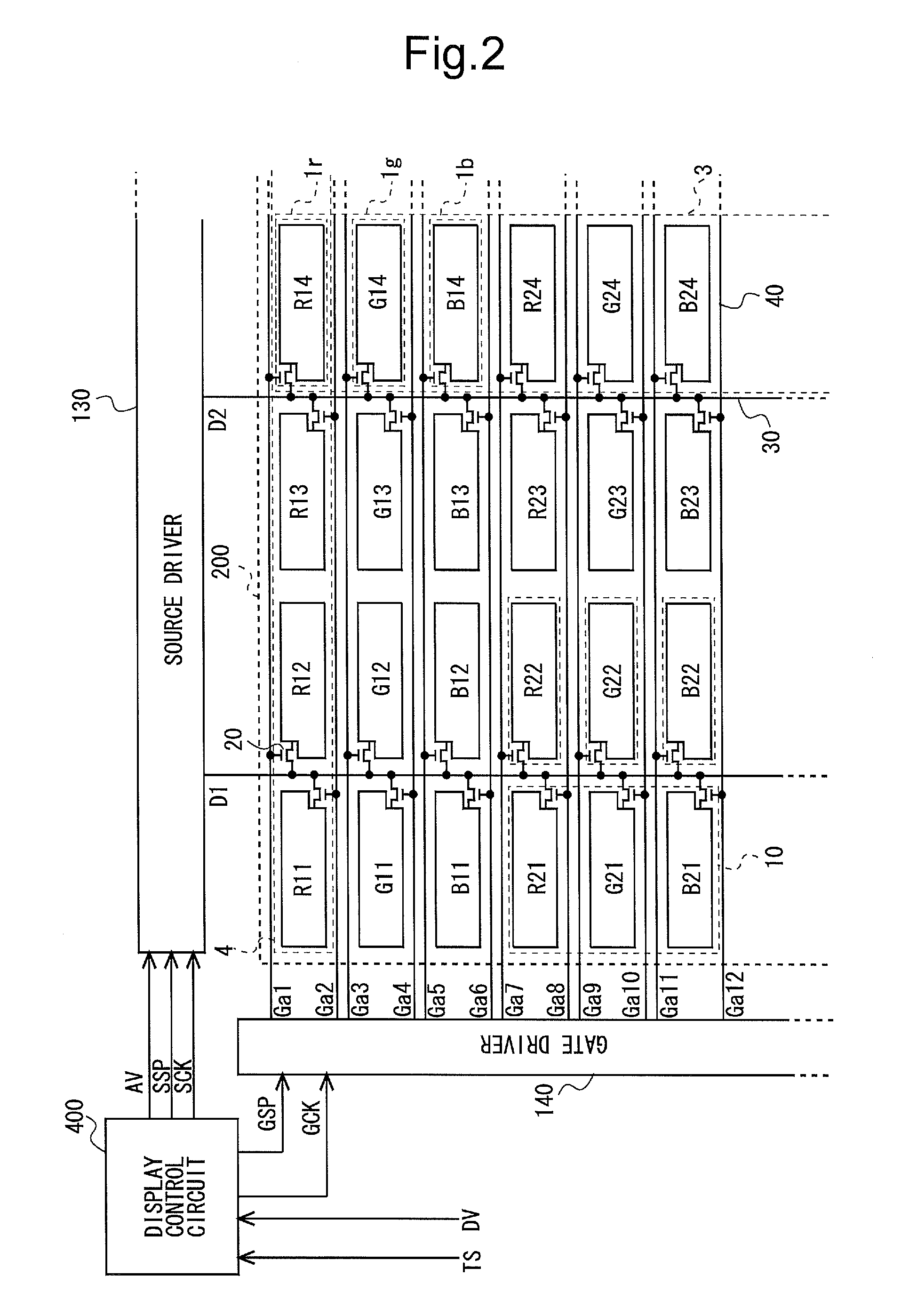 Display panel, display device, and method of driving the same