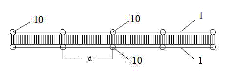 Method and device for fully automatically and accurately monitoring changes of geometric parameters of track