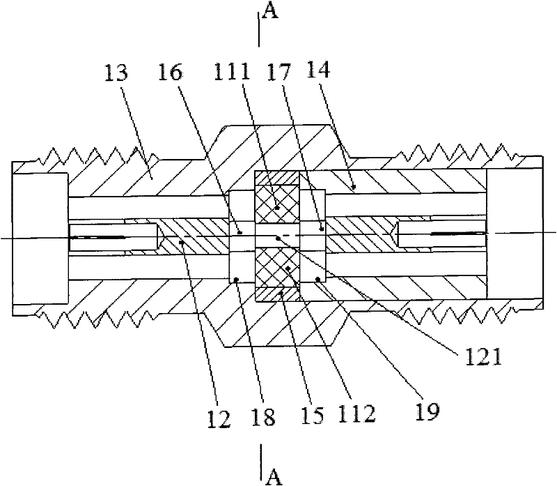 High-precision radio frequency coaxial connector