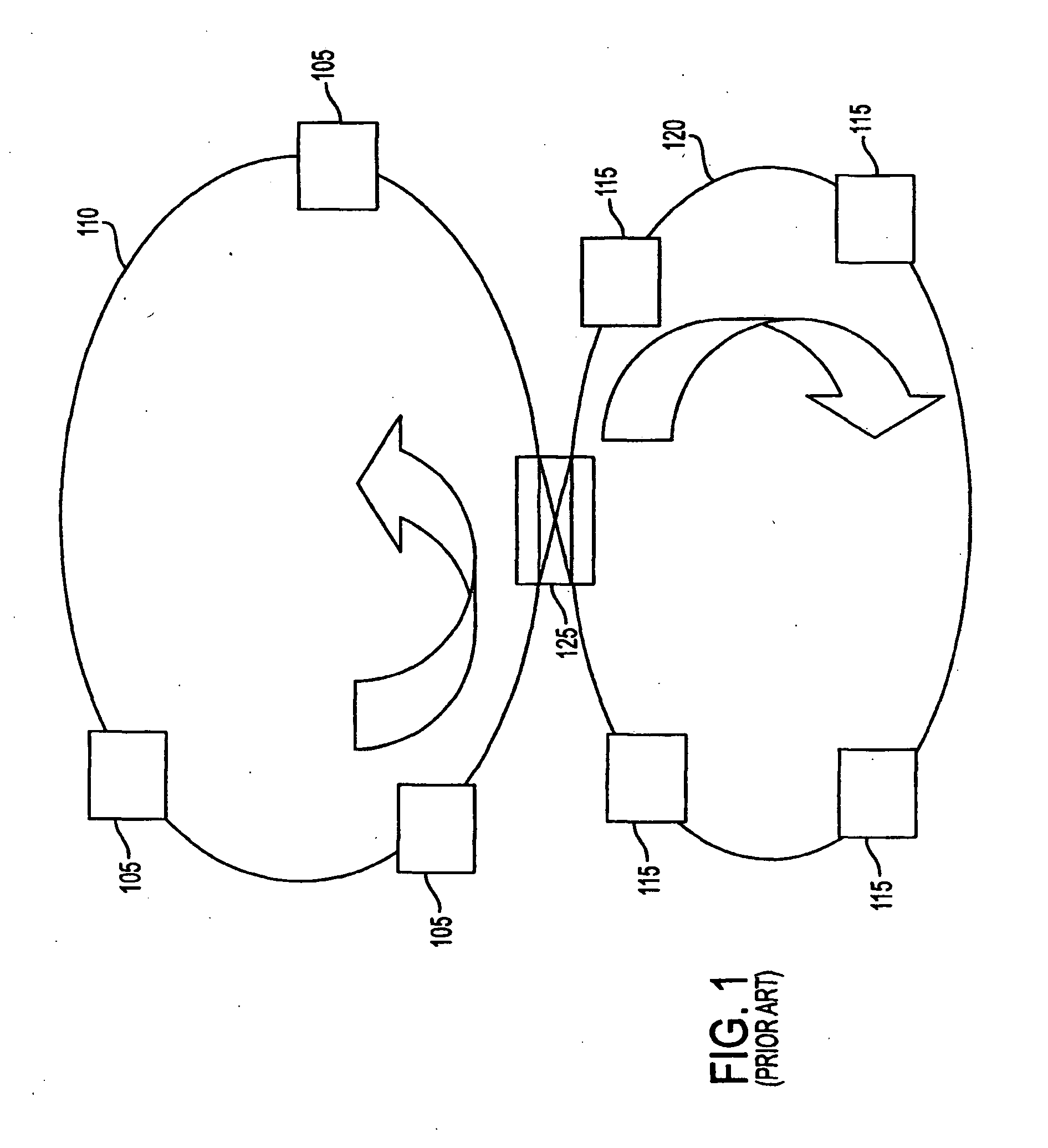 Method for composite packet-switching over WDM by transparent photonic slot routing