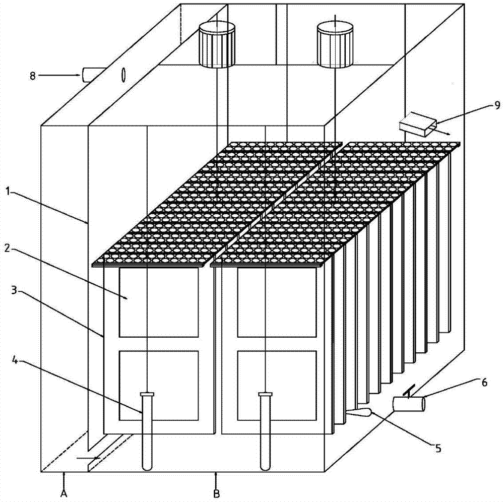 Up-flow solid carbon source biofilm carrier denitrification bioreactor