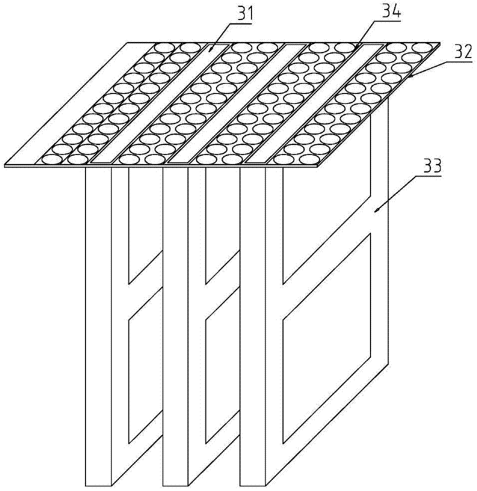 Up-flow solid carbon source biofilm carrier denitrification bioreactor