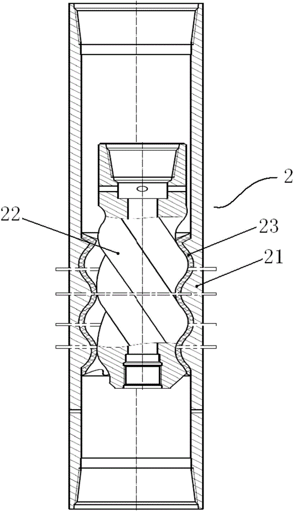 PDM (positive displacement motor) drilling tool for well drilling