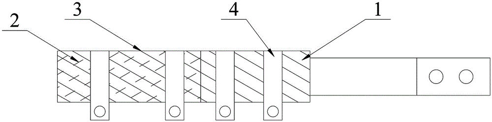 Welding method and product of superconducting tape in superconducting cable accessories