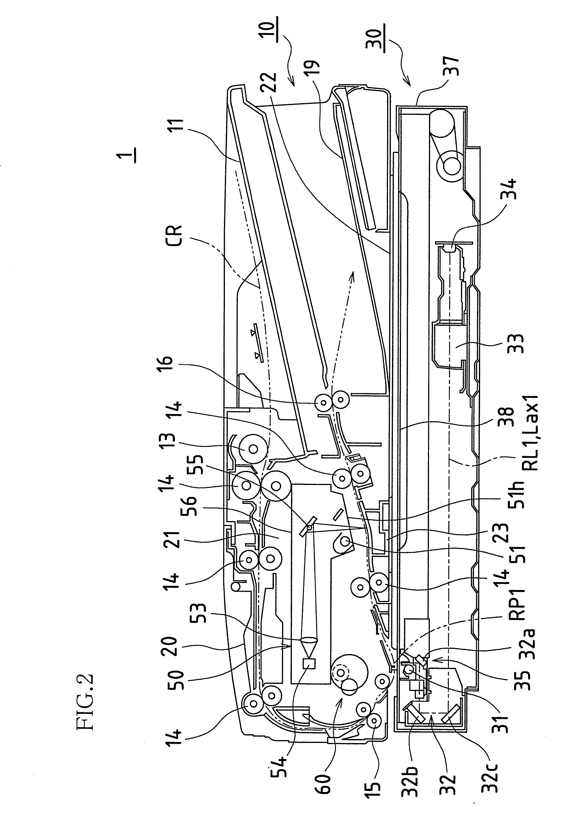 Original transport and reading apparatus, reading position adjustment method of original transport and reading apparatus, and image forming apparatus