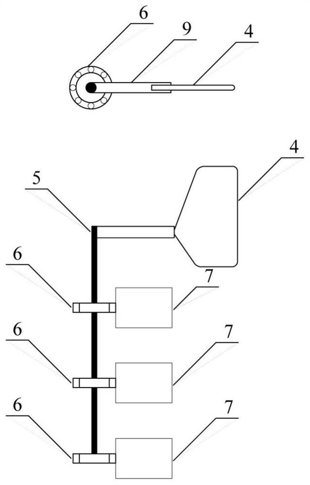 Novel self-adaptive vortex suppression control wind turbine tower structure