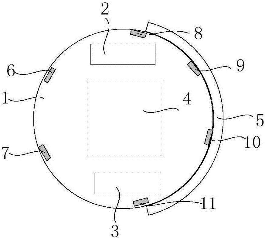 Multi-infrared based robot obstacle avoidance device, control method thereof, and robot edgewise control method