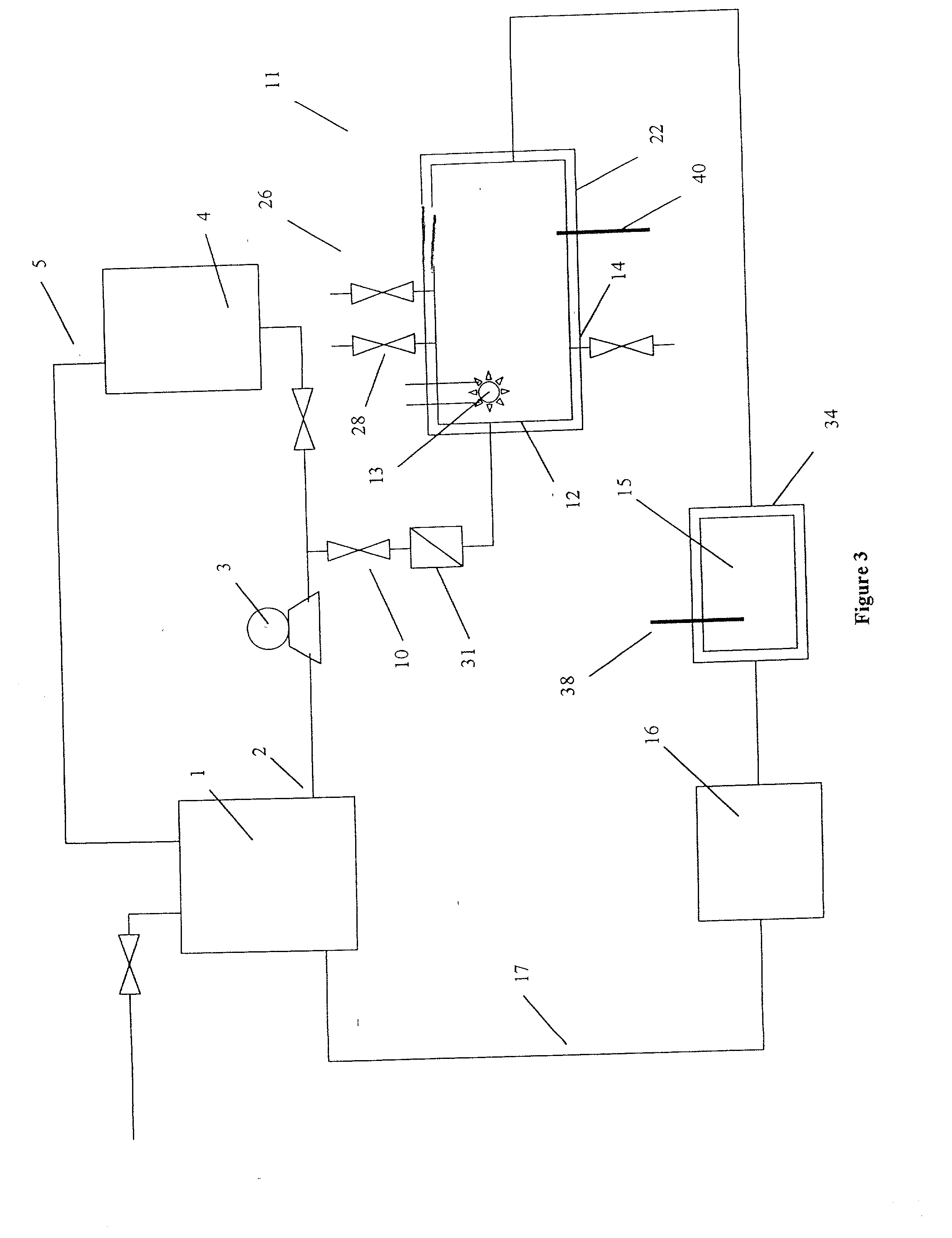 Method and system for regenerating of plating baths