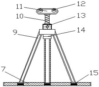 Agricultural spray irrigation device