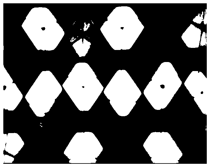 Method for making high-reflectance microprism reflecting film working mould with ultrasound-pulse electroforming