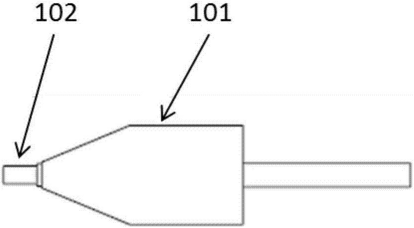 Combined spectrum probe and spectrum analysis system