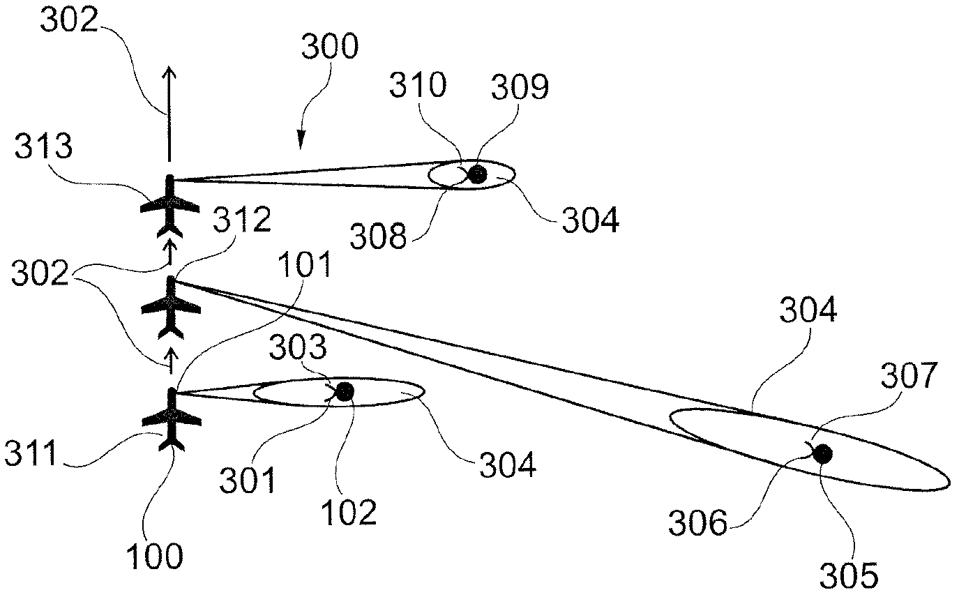 Method for directed digital data transmission between an aircraft and a ground station