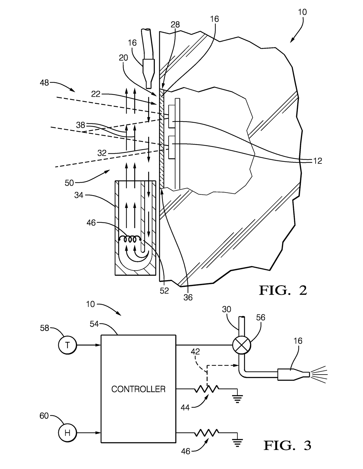 Bi-Directional Air-Curtain For Cold Testing A Camera