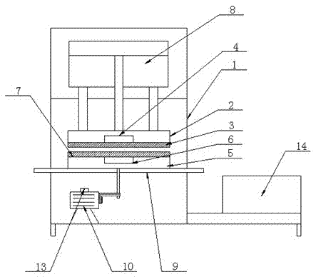 Automatic-unloading opening sealing machine