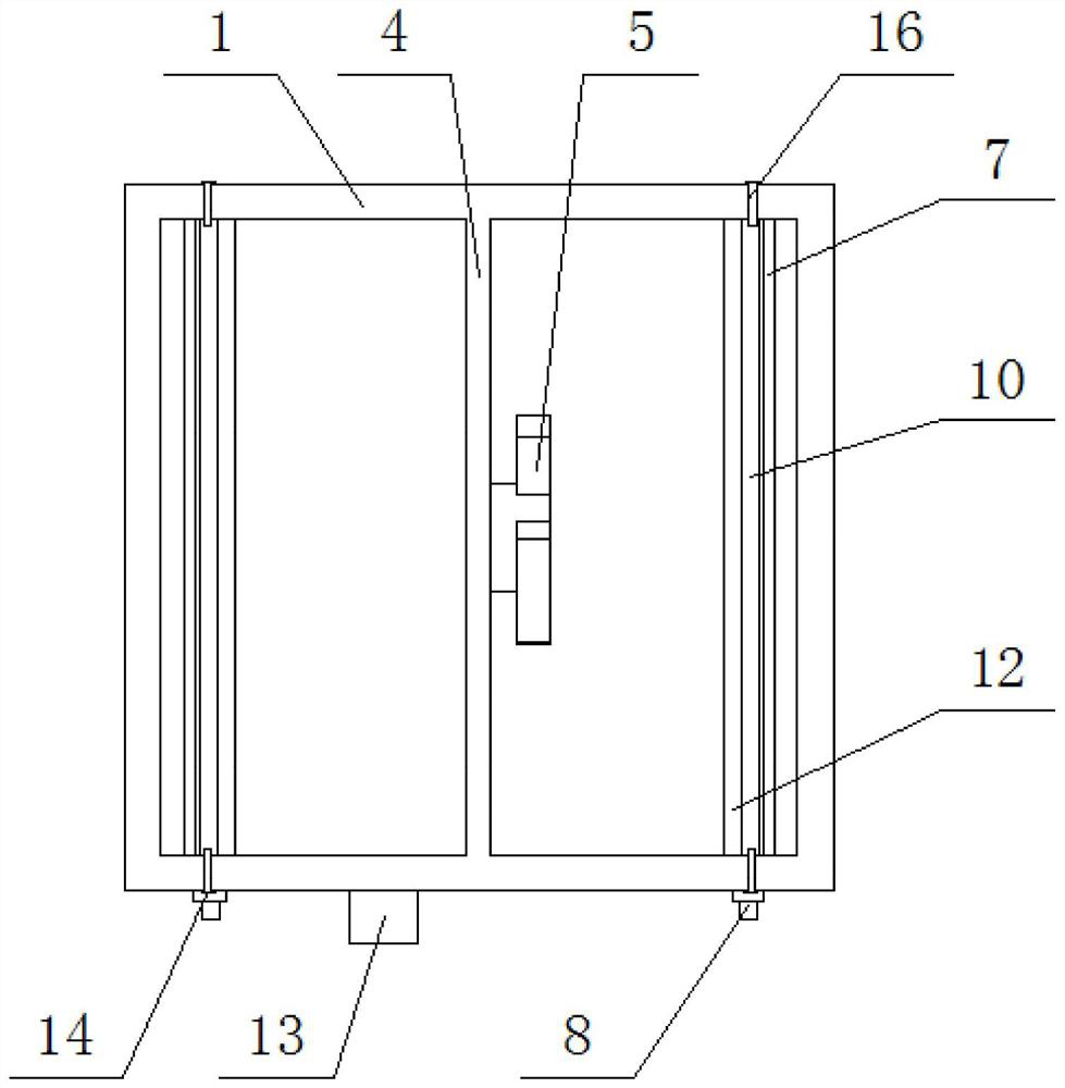 An air purification device for maintaining local ventilation in a clean room