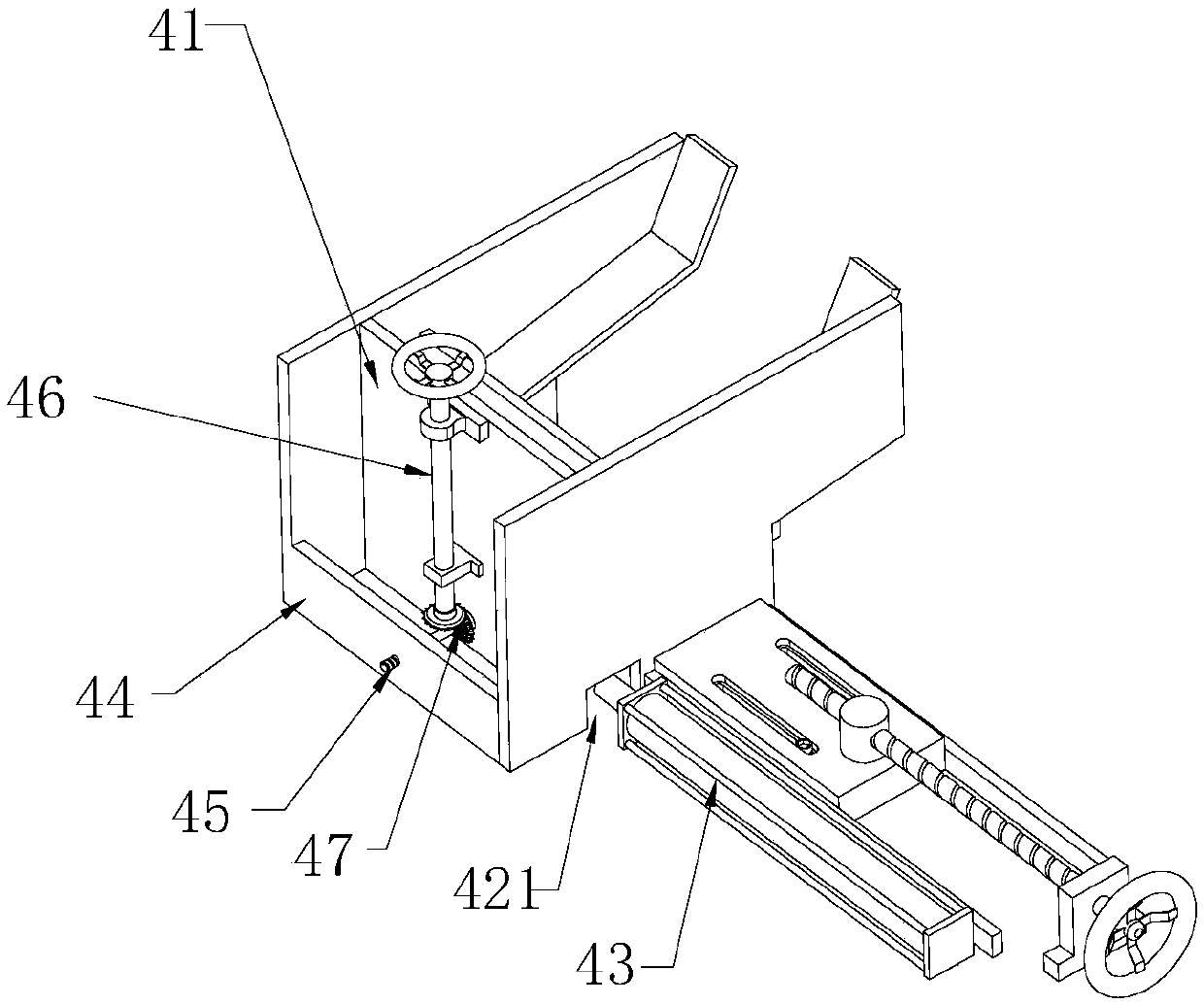 Fully automatic bar processing turning machine