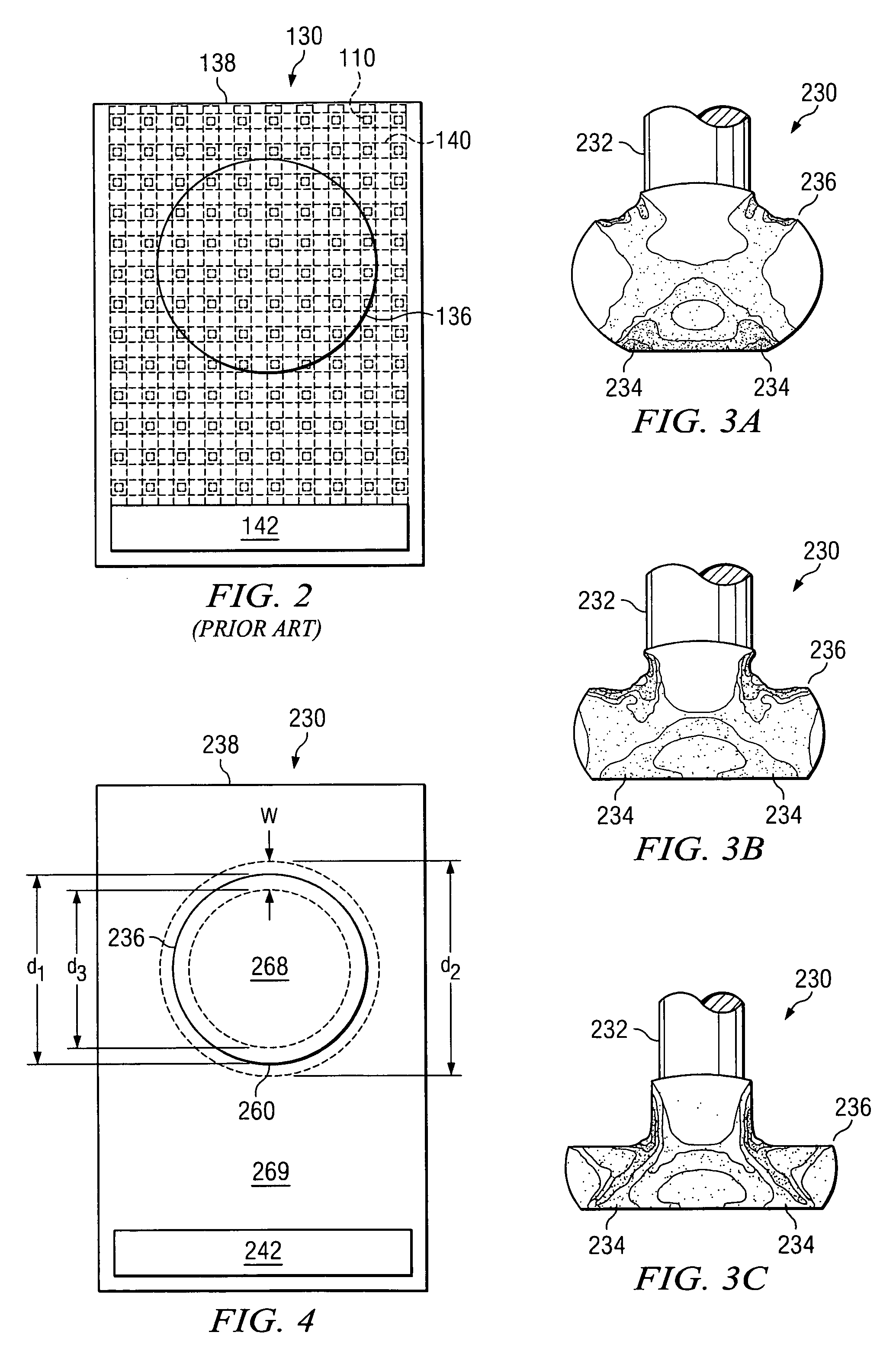 Support structures for semiconductor devices