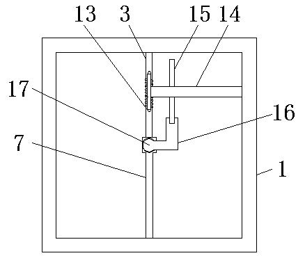 Big data heat dissipation device convenient for cleaning heat dissipation port and use method thereof