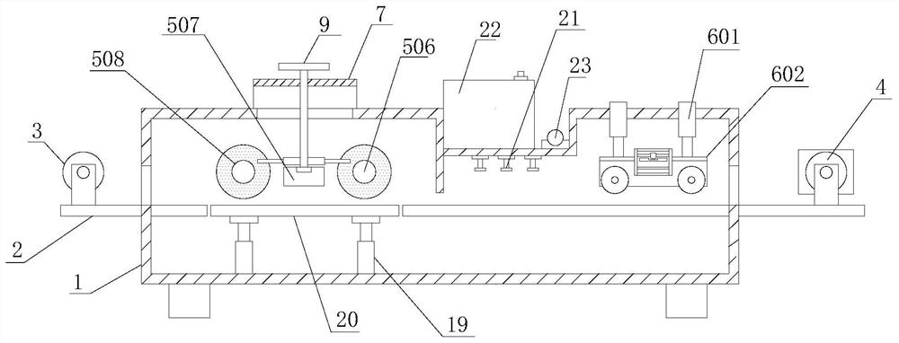 Brush device for textile machinery