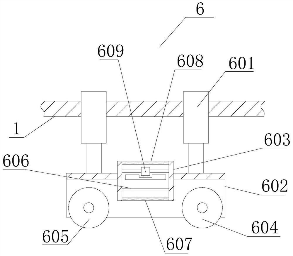 Brush device for textile machinery