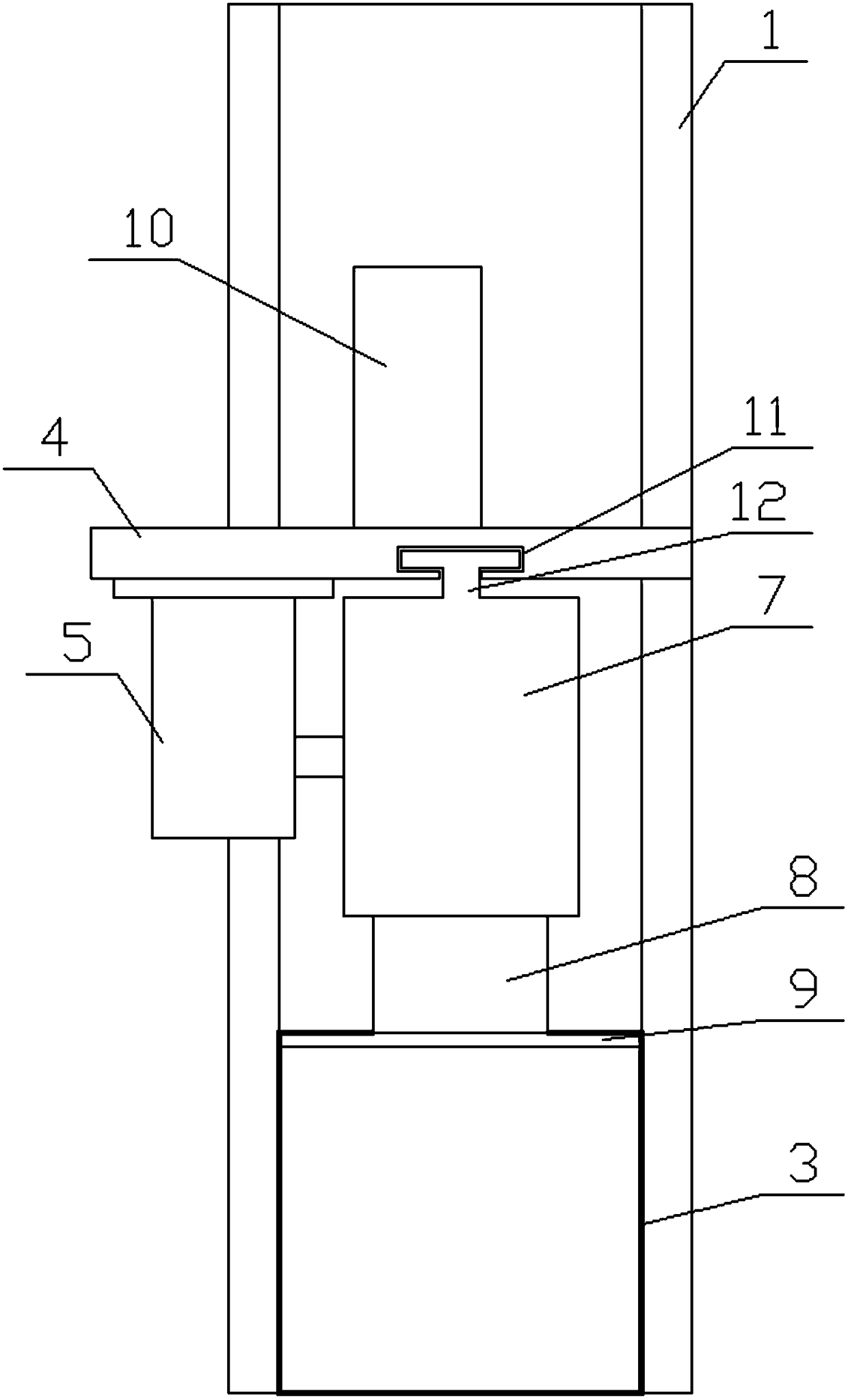 Material cutting and conveying device