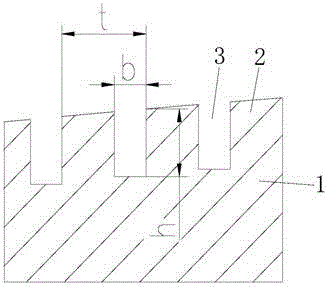 A perforated plug and its surface treatment method