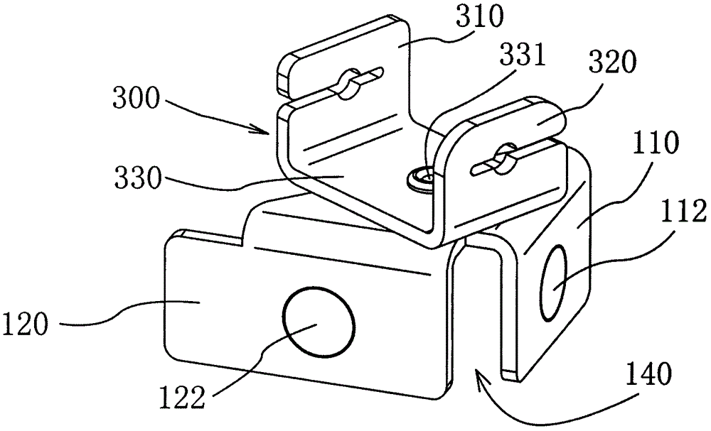 A measuring tape fixing device