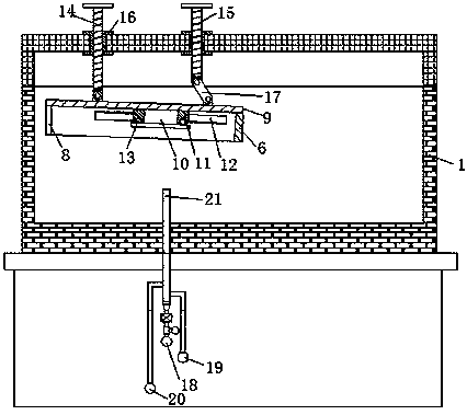 A high-efficiency and energy-saving horseshoe flame furnace