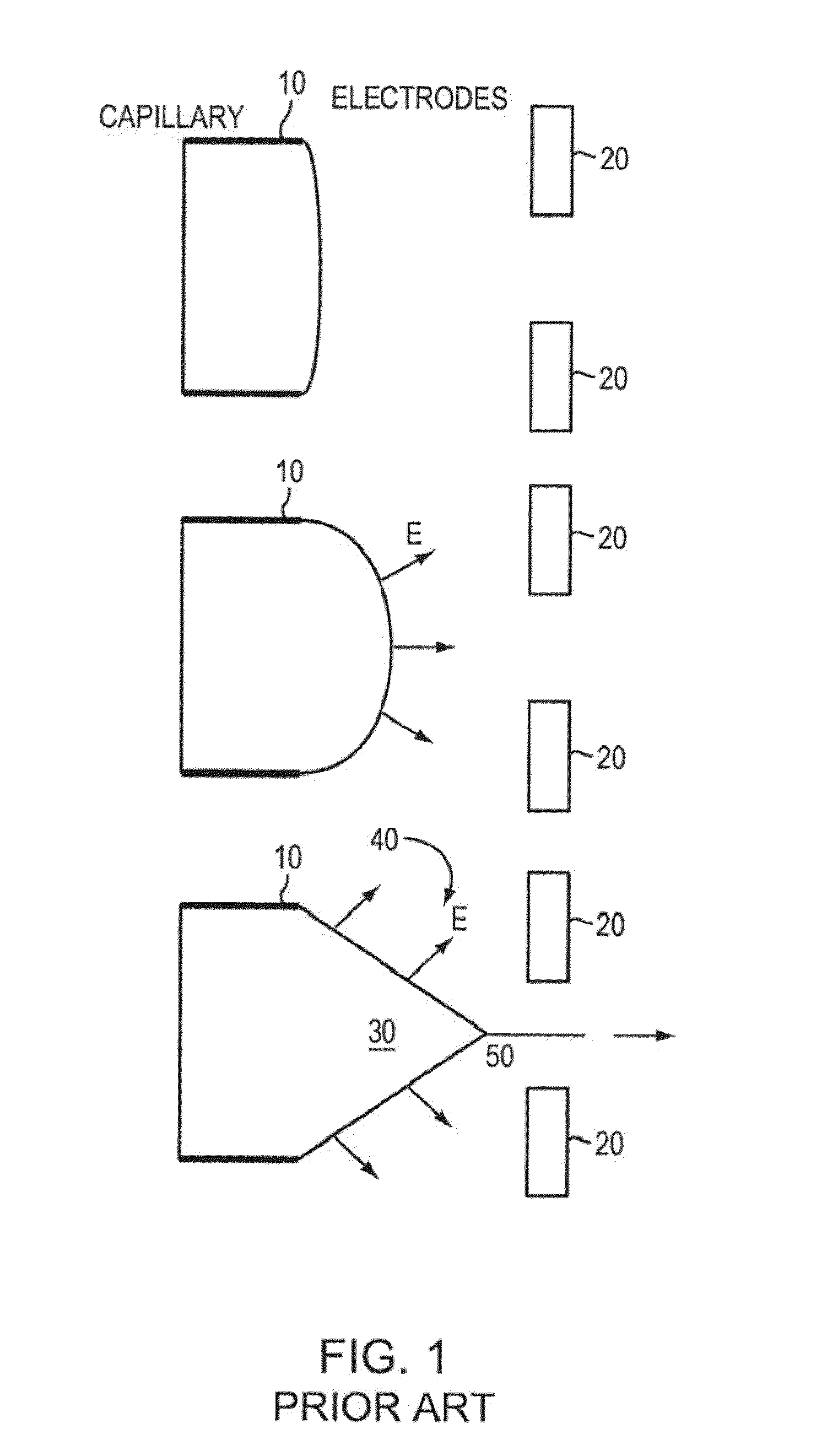 Method and apparatus for a porous electrospray emitter