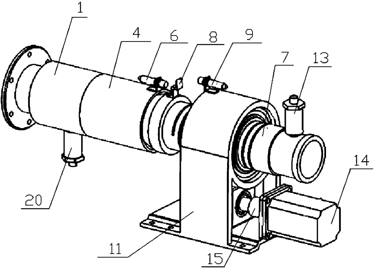 Automatic butted pipe joint device