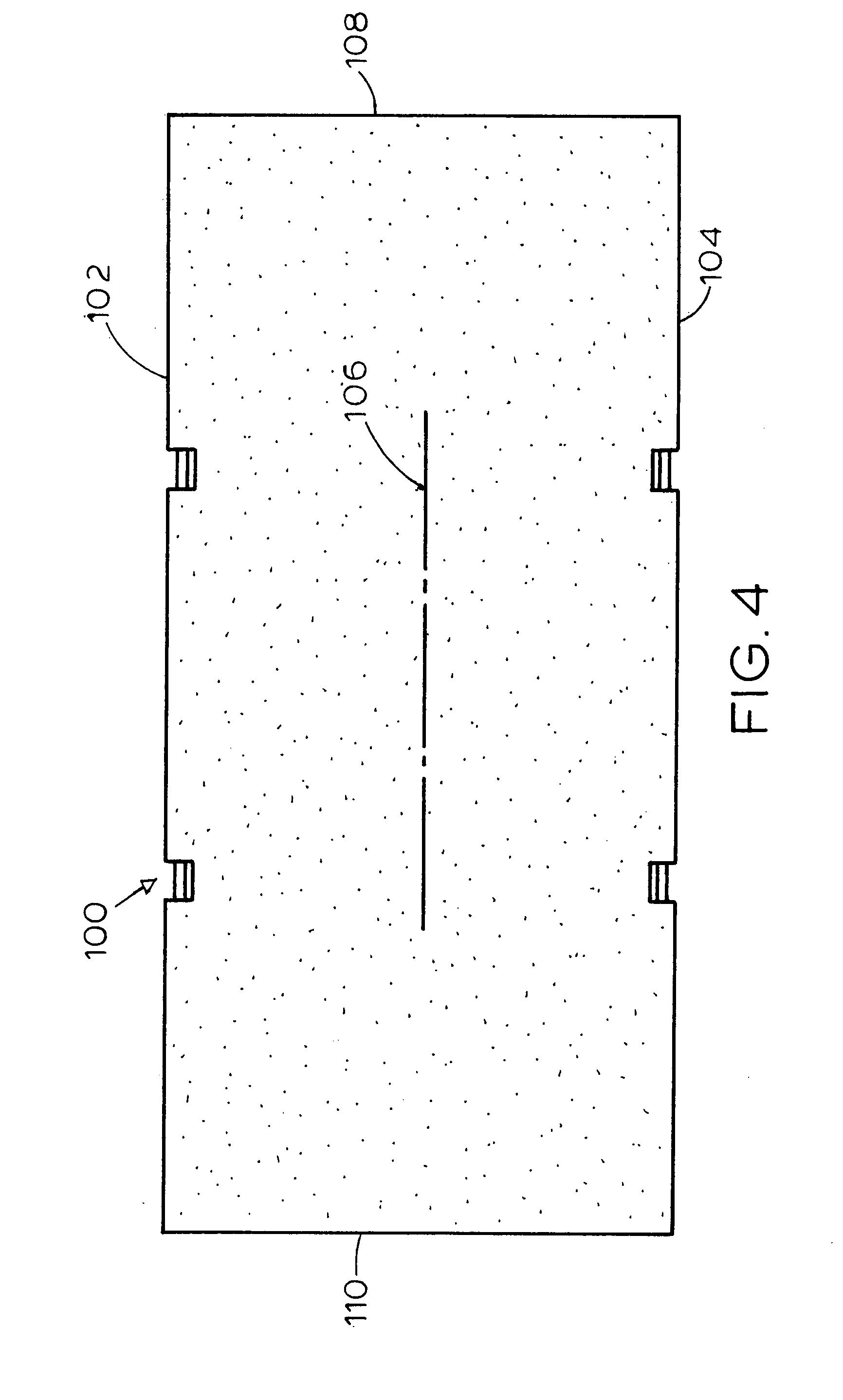 Temporary roadway element