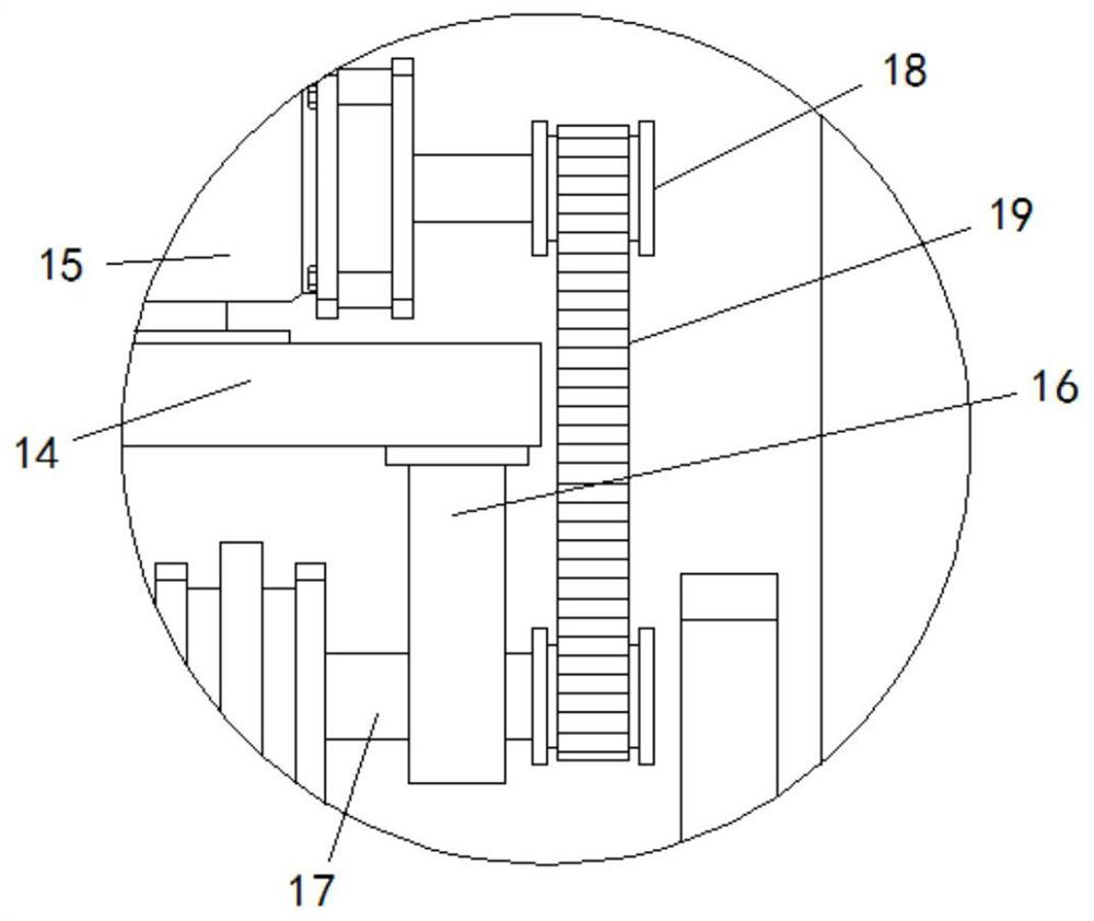 High-efficiency hacking device for concrete precast slab machining