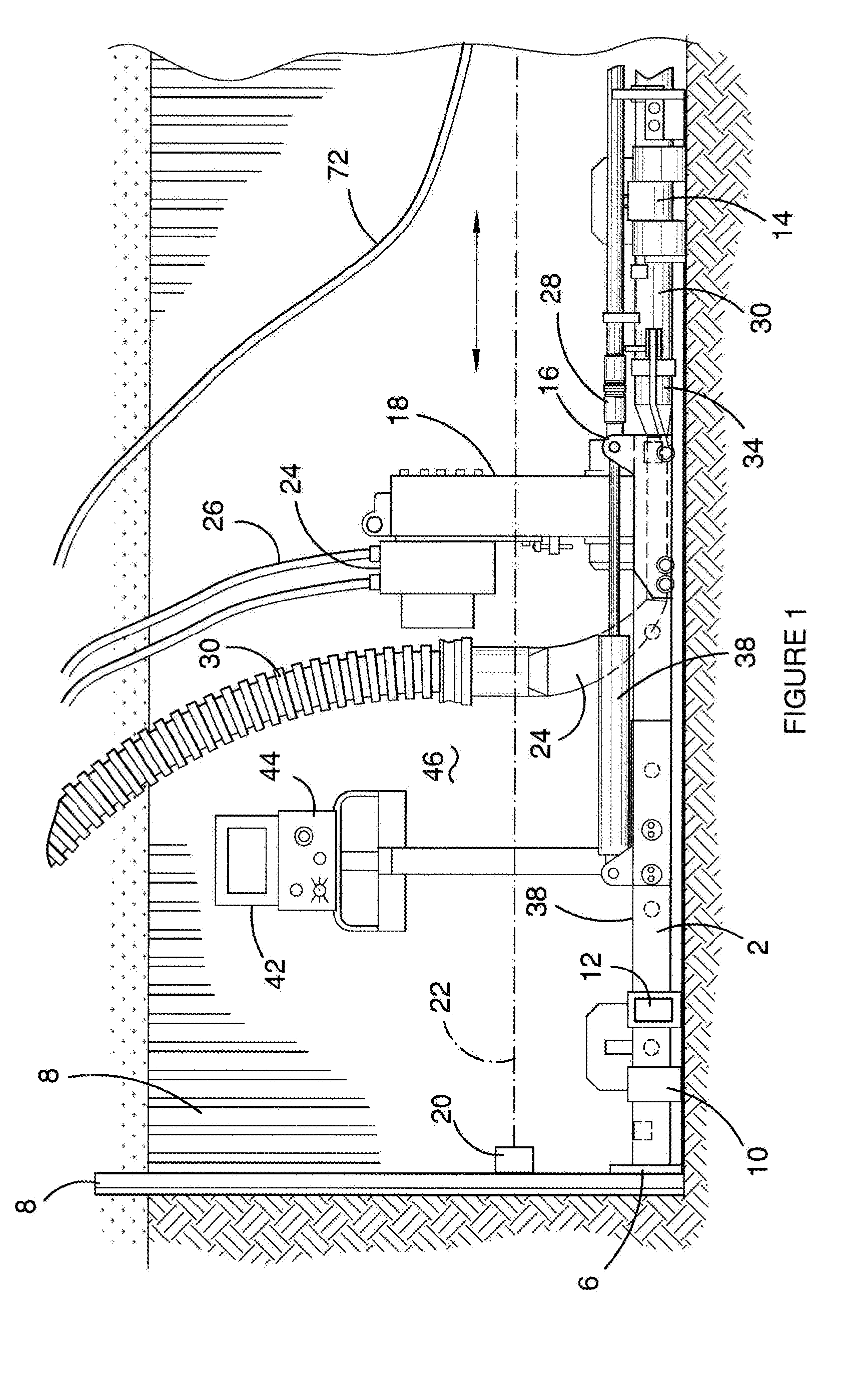 Boring machine