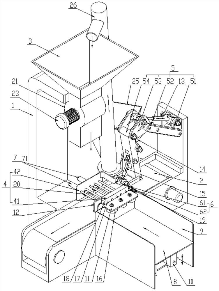 Packaging device for super-absorbent degradable solid water