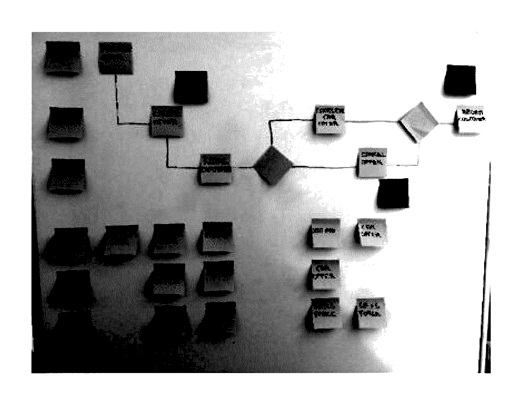 Systems and/or methods for grid-based multi-level digitization of enterprise models