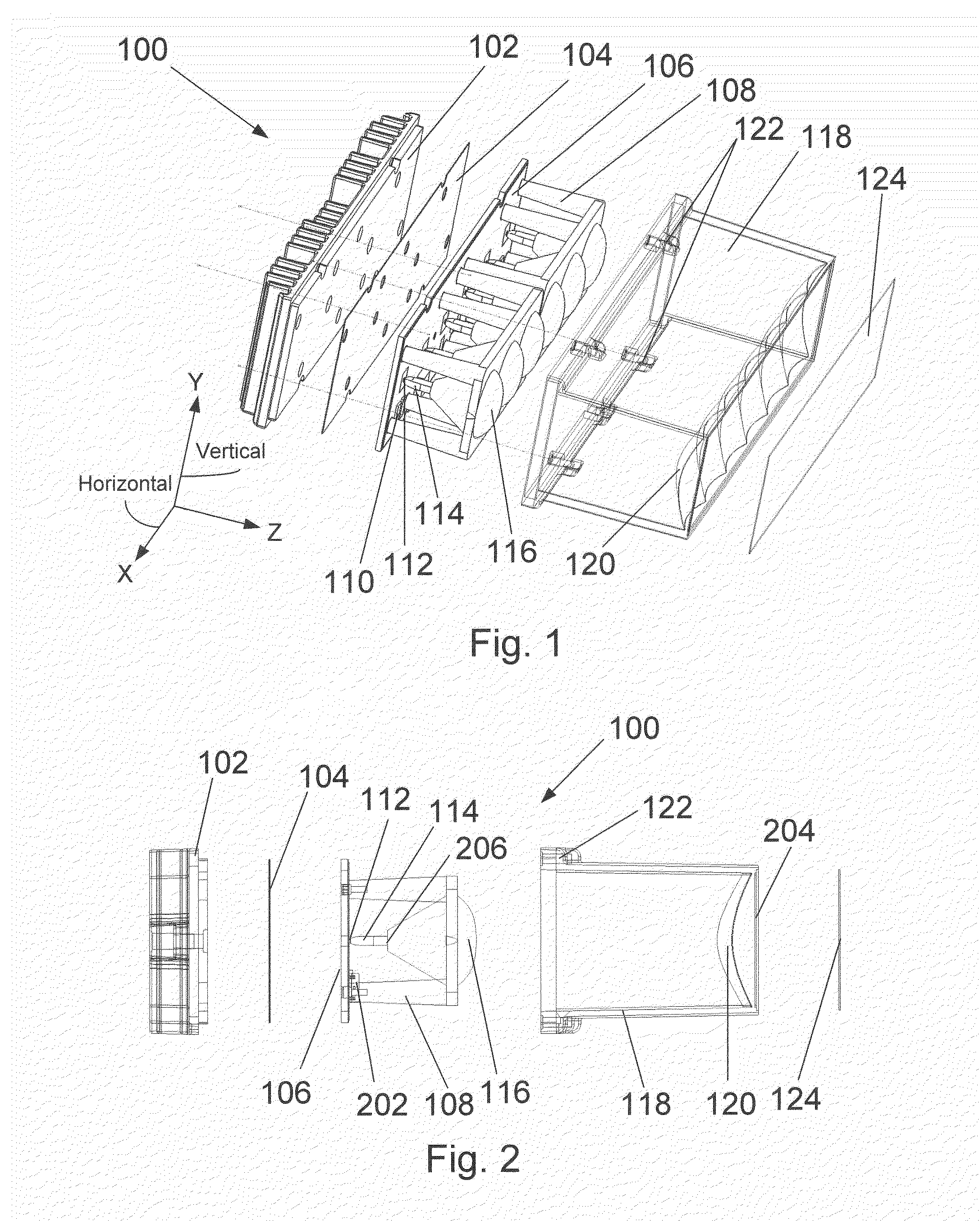 Light emitting diode emergency lighting module