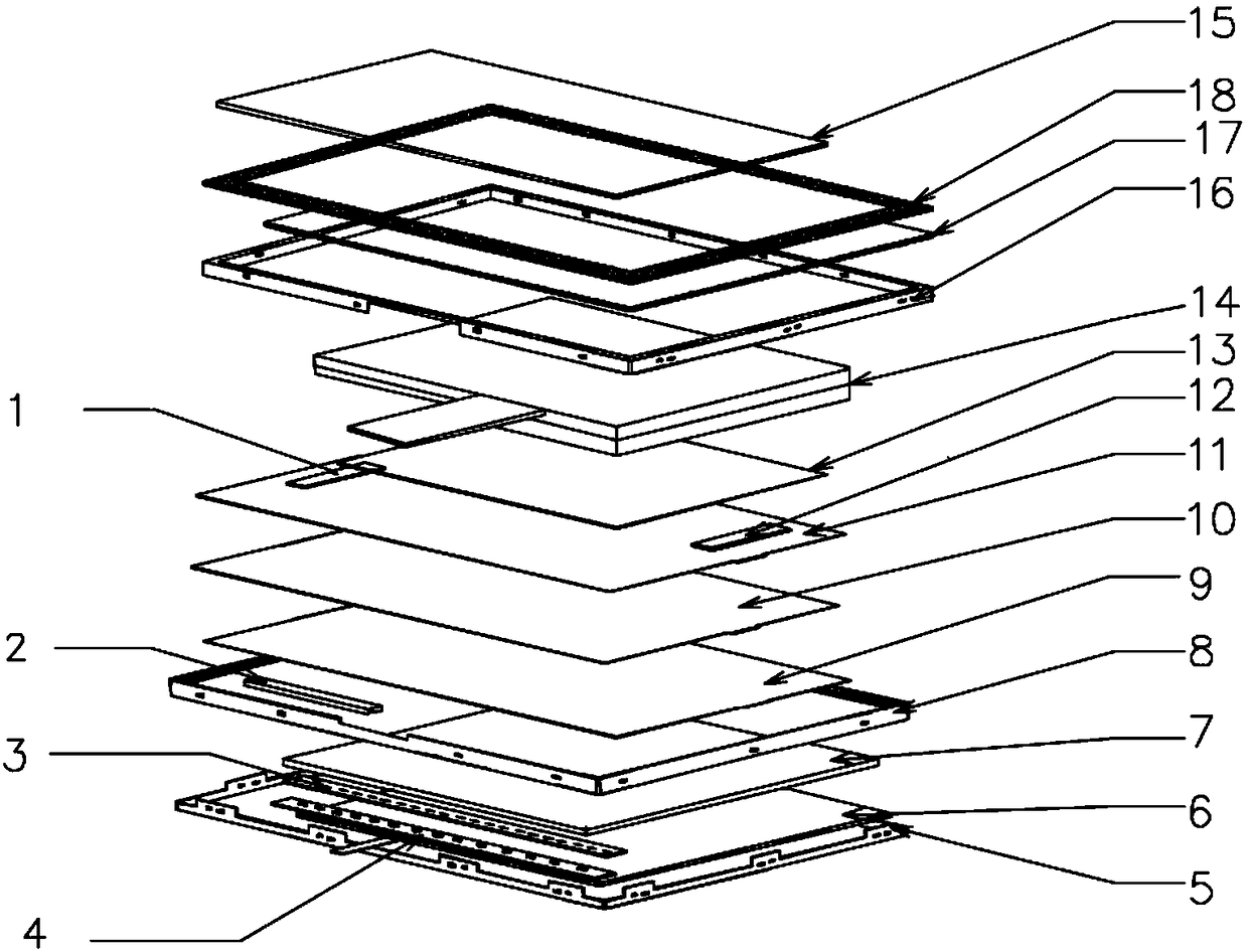 LCD module making method