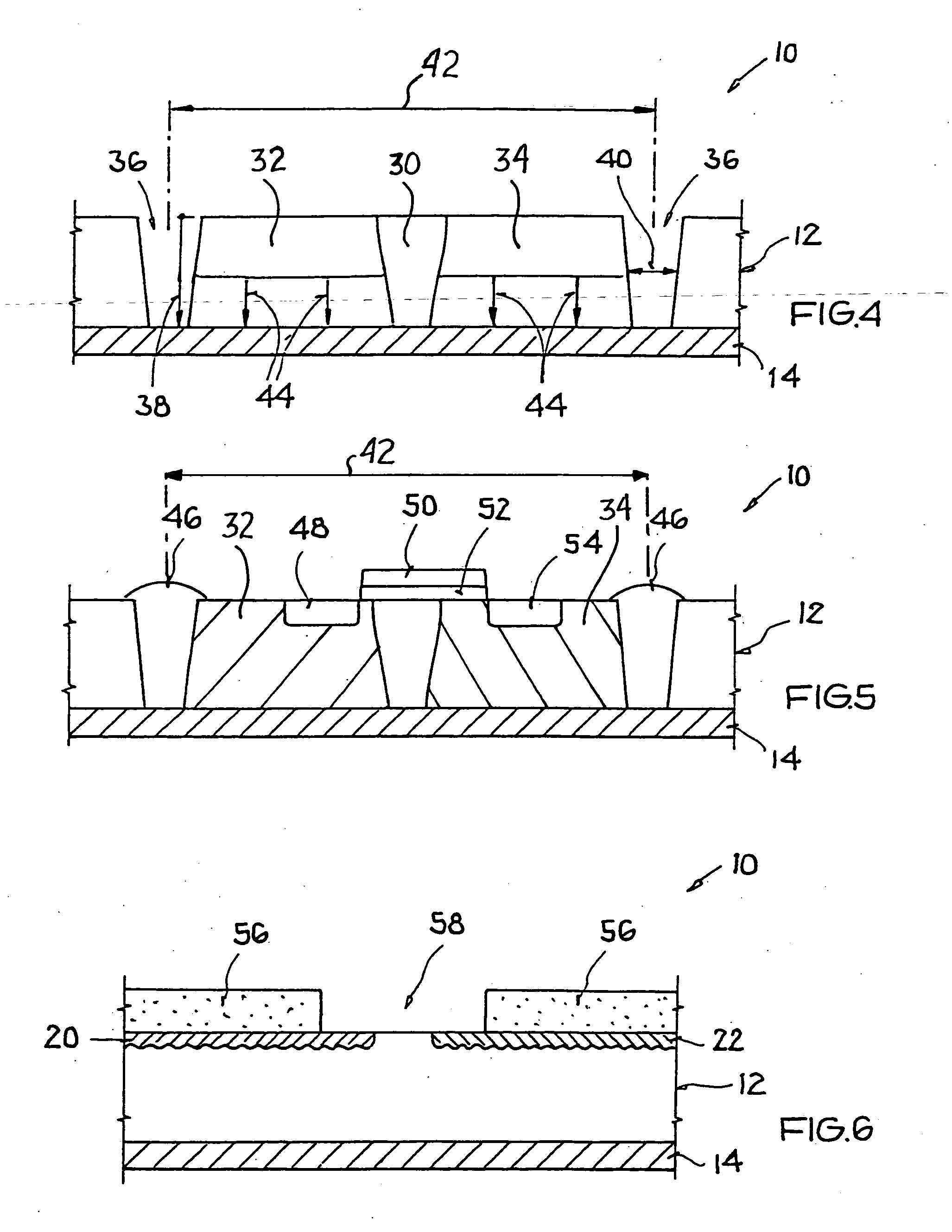 Method of fabricating semiconductor components through implantation and diffusion in a semiconductor substrate