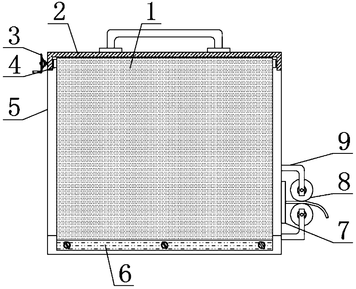 Combined type electrocardiogram monitor