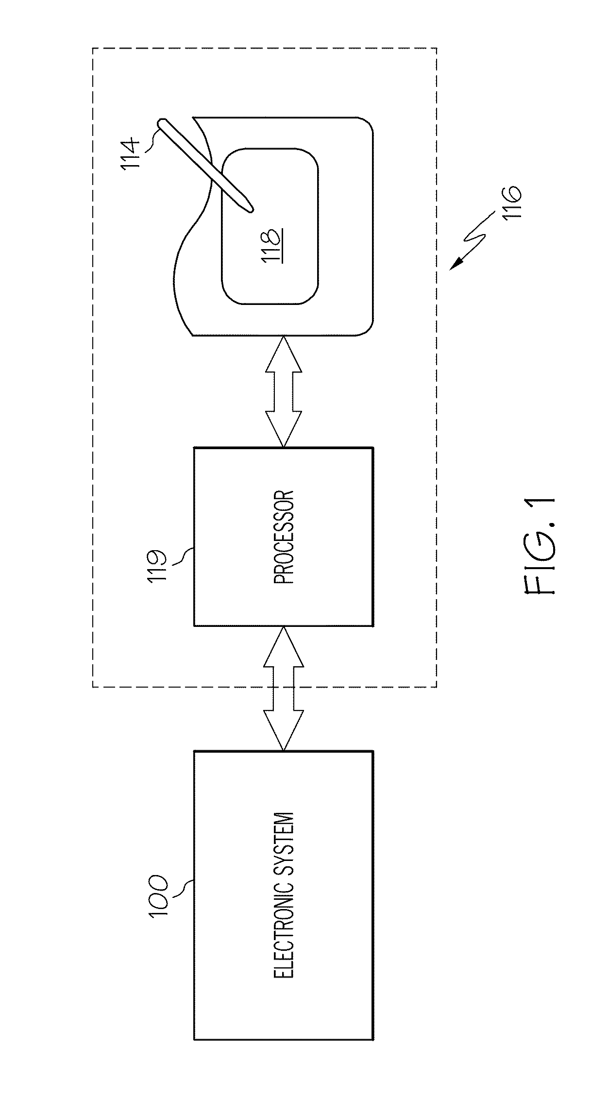 Input device with capacitive force sensor and method for constructing the same